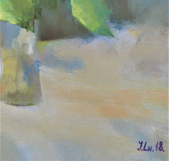 Lilac still-life