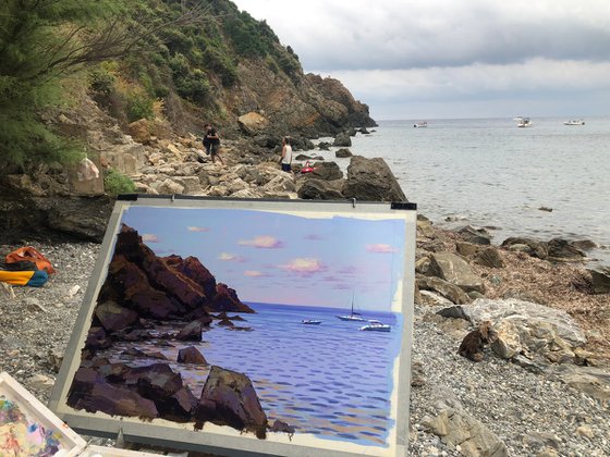 La Spiaggia di Calamoresca, Piombino.