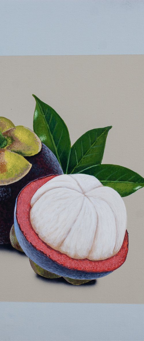 One and a Half Mangosteens by Dietrich Moravec