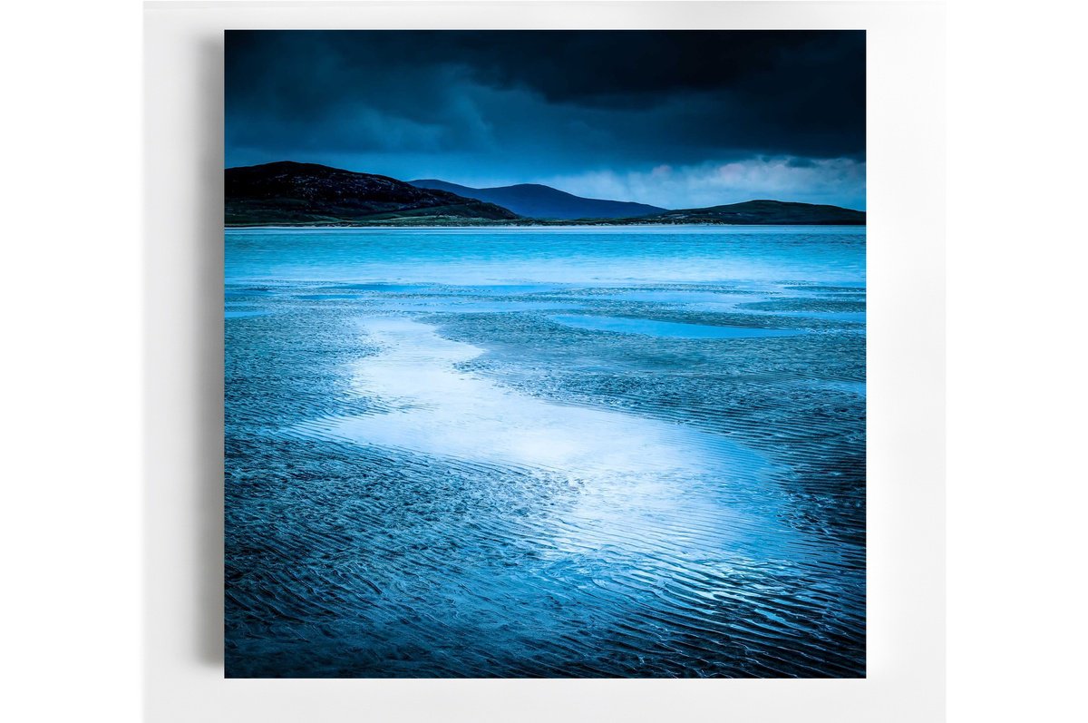 Impressionistic Landscape Photograph By Lynne Douglas, 60 X 60", Traigh Losgaintir, Original Artwork