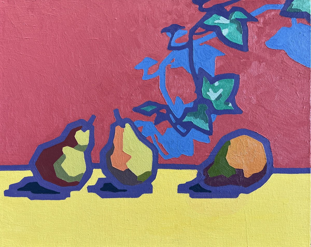 Three pears by Aylee Kim