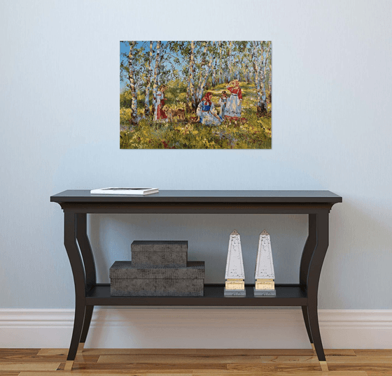 Le temps des fraises des bois