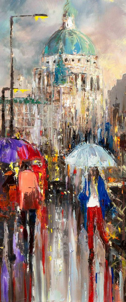 'Autumn Walk in St.Pauls' by Ewa Czarniecka