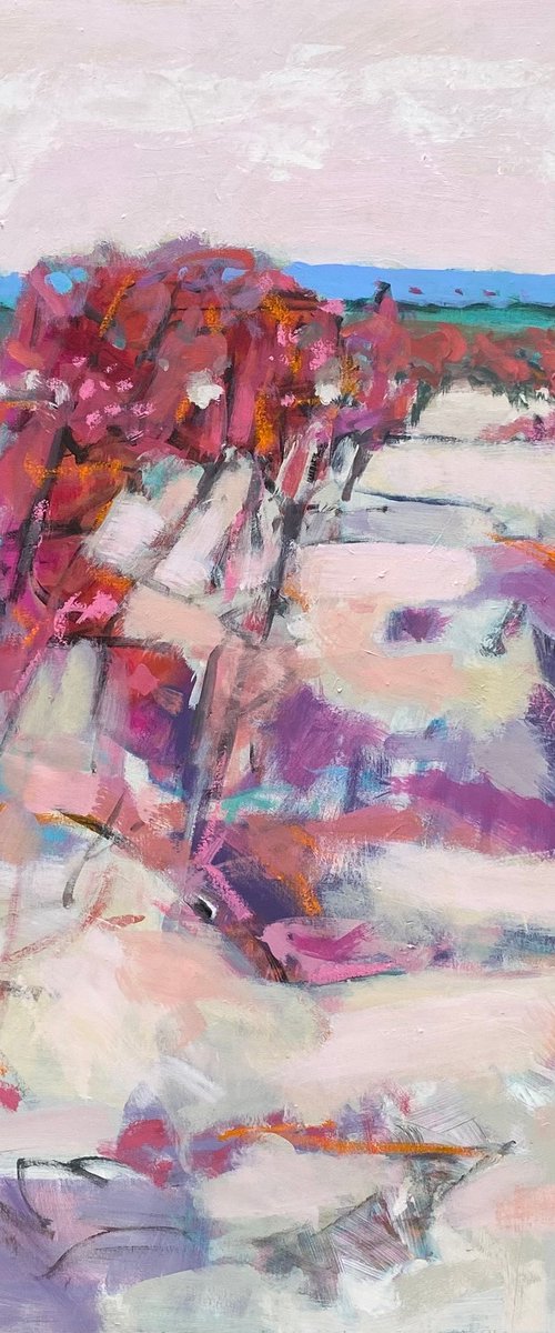 Winter Pinks by Chrissie Havers