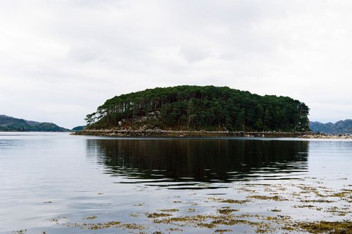 Island (Loch Shieldaig) - Unmounted (24x16in) by Justice Hyde