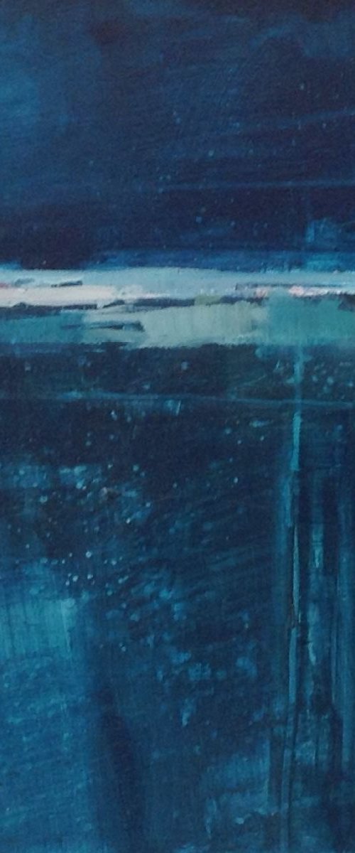 Marine nocturne, Eastbourne  Feb 20 by Julian Sutherland-Beatson