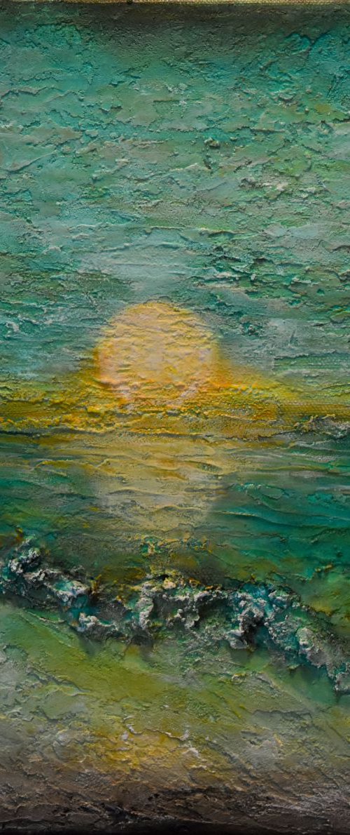 "Into the Sunset Sunset paintings by Tamara Bettencourt