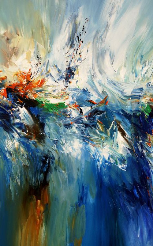 Symphony In Blue  XL 1 by Peter Nottrott