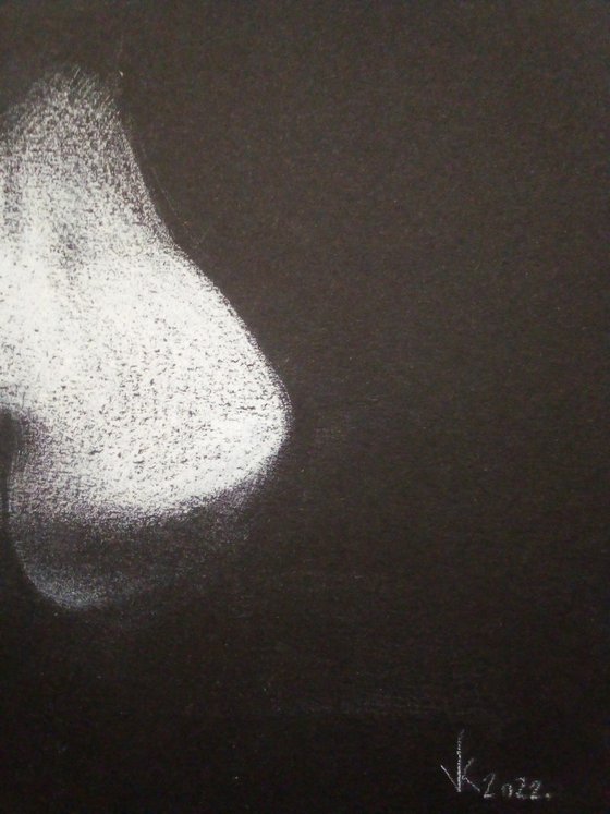 Nude noir #264 (21X29)cm