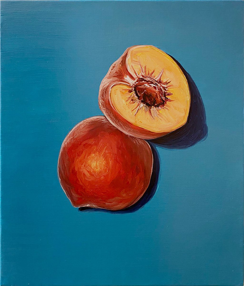 Peach by Elena Adele Dmitrenko