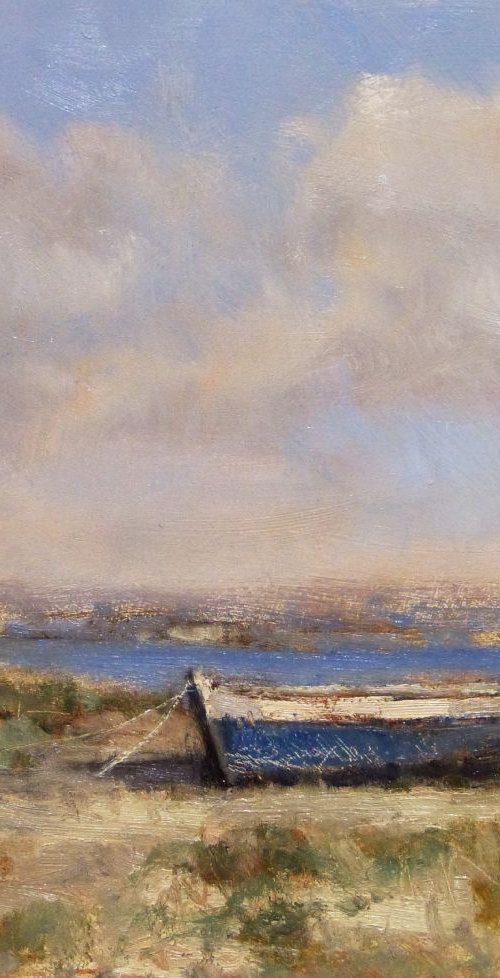 Barque à Marée Basse by Pascal Giroud