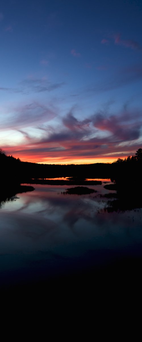 A Quiet Adirondack Evening by Stephen Hoppe