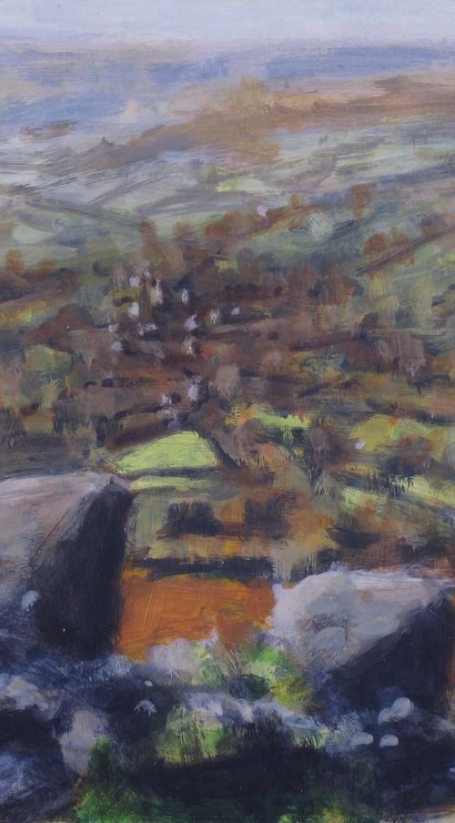 Dartmoor - Bonehill No2 by Hugo Lines