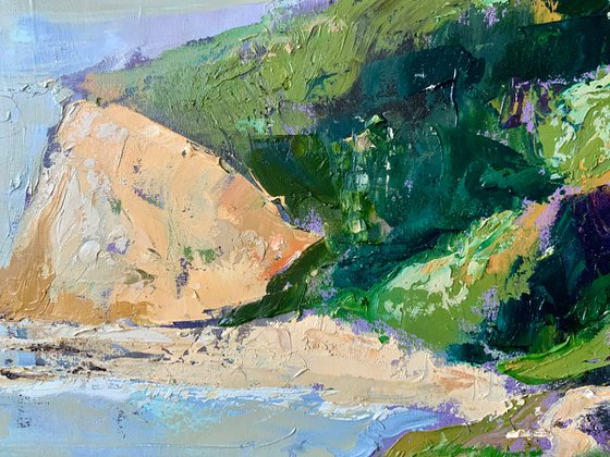 Cliffside Path to the Sea