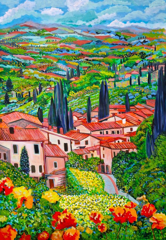 Landscape of Tuscany