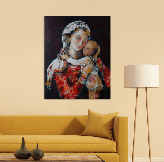 Madonna with child