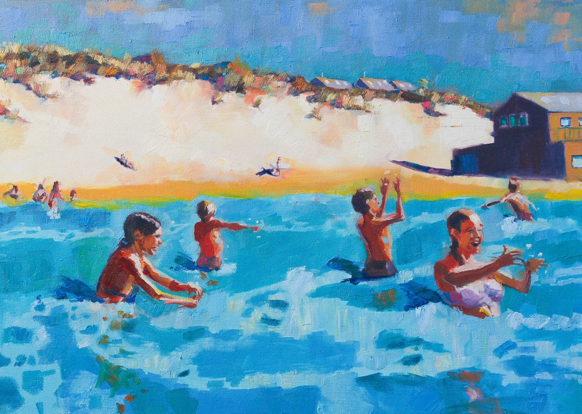 Beach Time by Joe Mcdonald