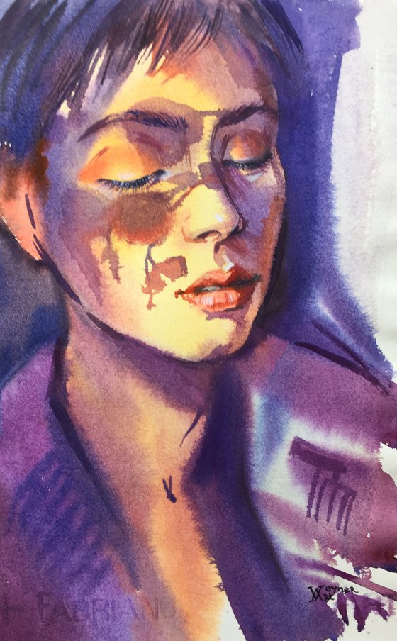 Sketches, portraits of girls