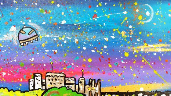 Windsor Castle in Space - Commission