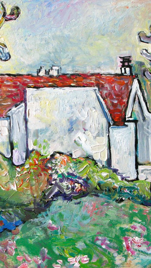 PLATANS IN ÎLE-DE-FRANCE.8. by Nikifor Swiristuhin