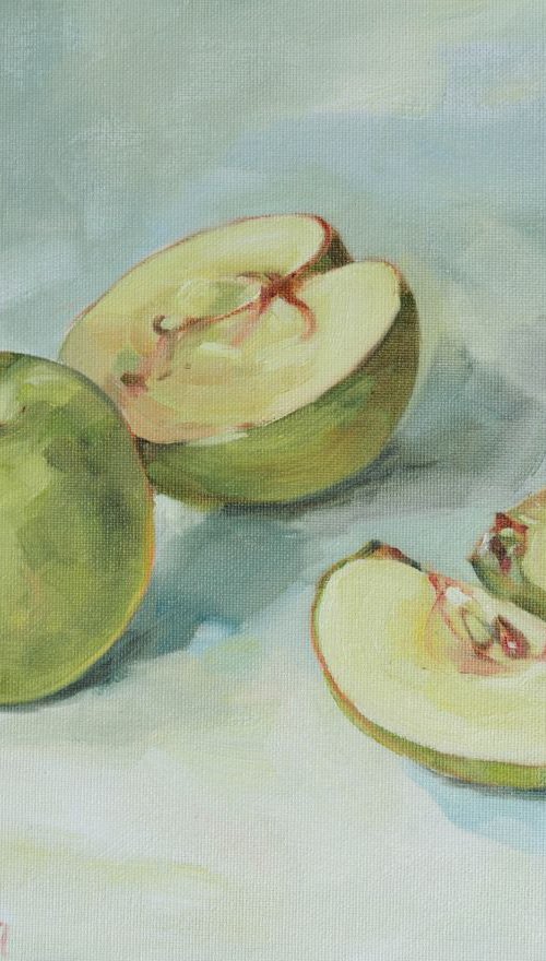Green apples by Irina Ushakova