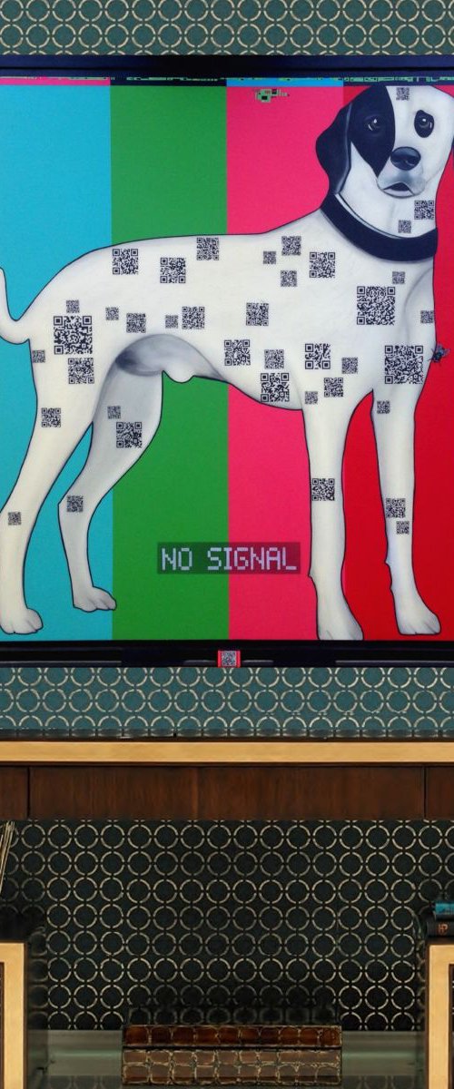 NO SIGNAL (150 X 95cm) (59 X 37,4") XL!! by Segutoart