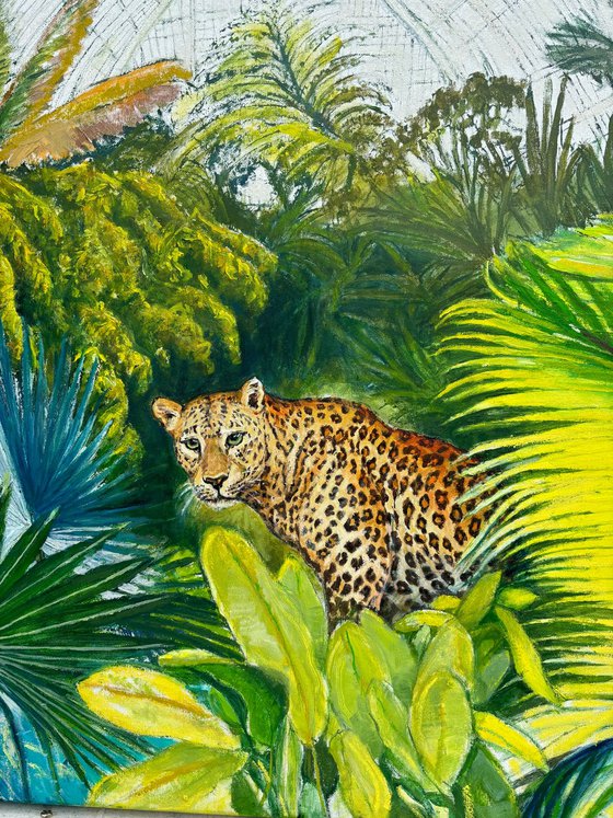 THE LEOPARD AT KEW GARDENS