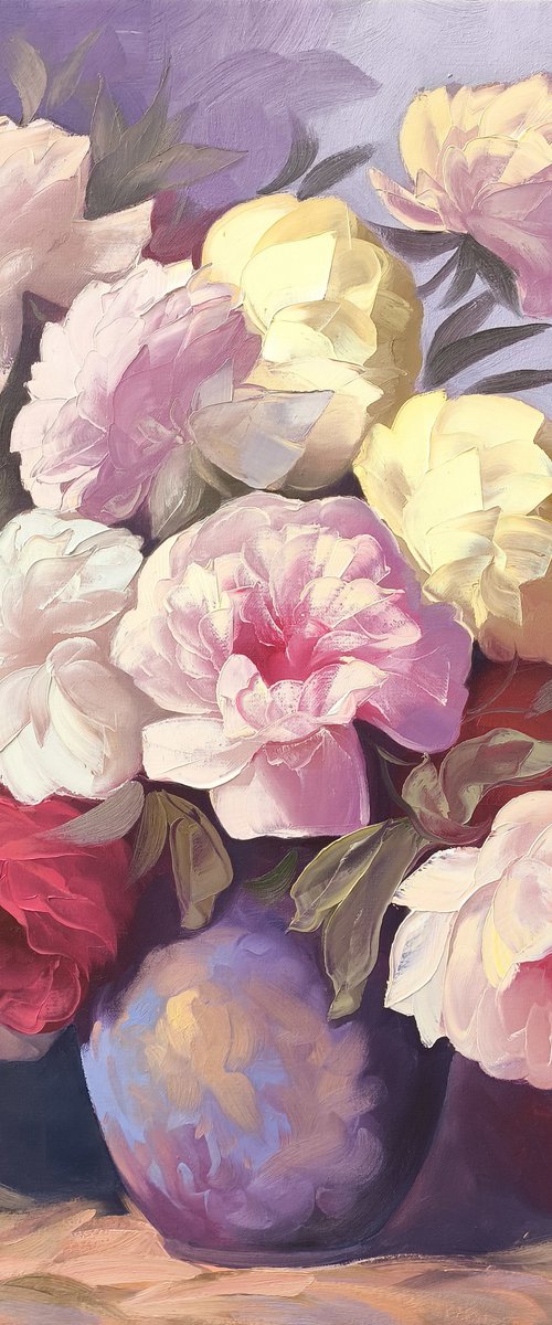 Elegance of Peonies by Kamo Atoyan