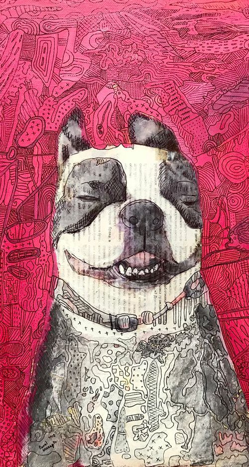 Happiness for dog by Pavel Kuragin