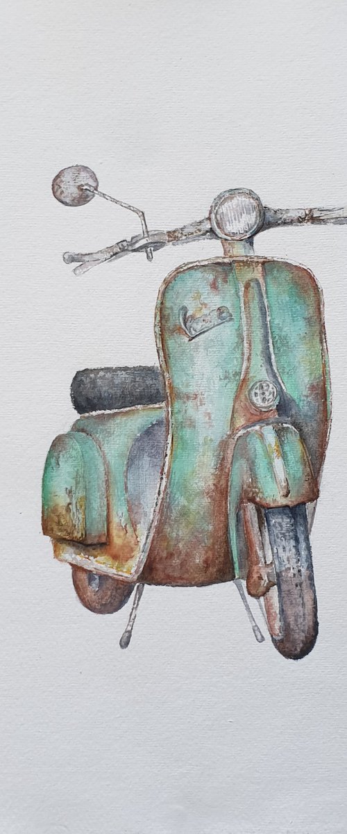 Nostalgie series - Vespa by Ksenia June