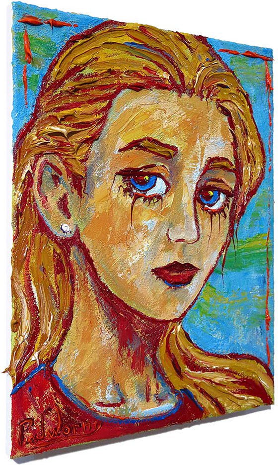 Original Oil Painting Portrait