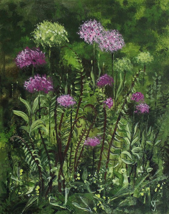 Ferns & Aliums