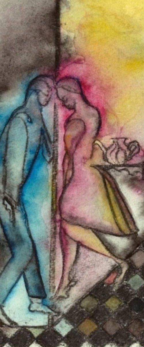 Mali Memory (Tea Dance) by Chris Ofili