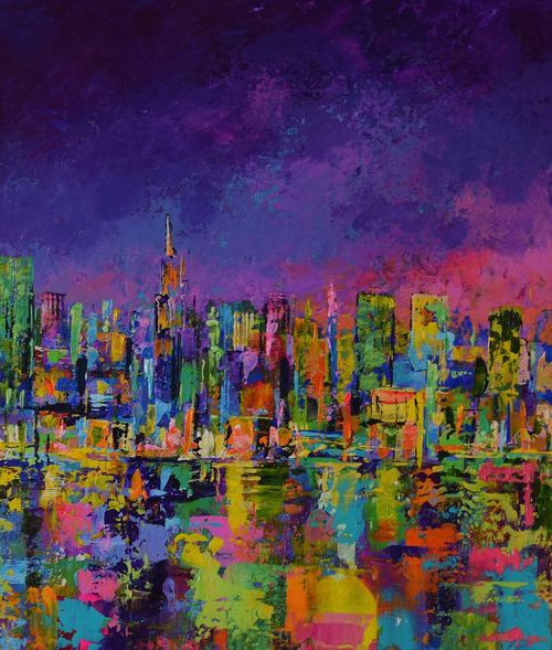 City on the Edge by Colette Baumback