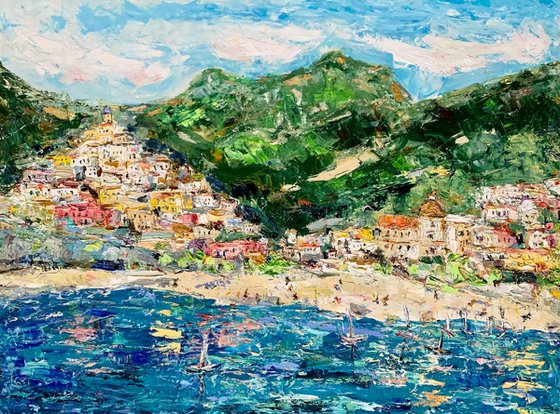 Amalfi coast, Italy seascape