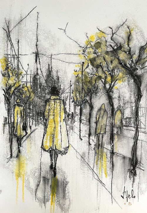 A Walk in the Golden Rain by Victor de Melo