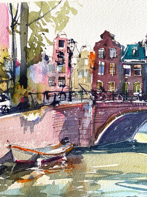 Amsterdam’s Charming Canal