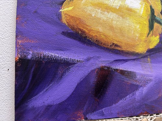Eggplant and Yellow Pepper
