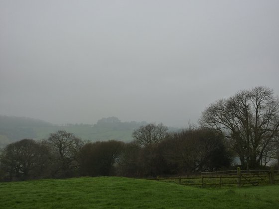 Moody Dorset landscape