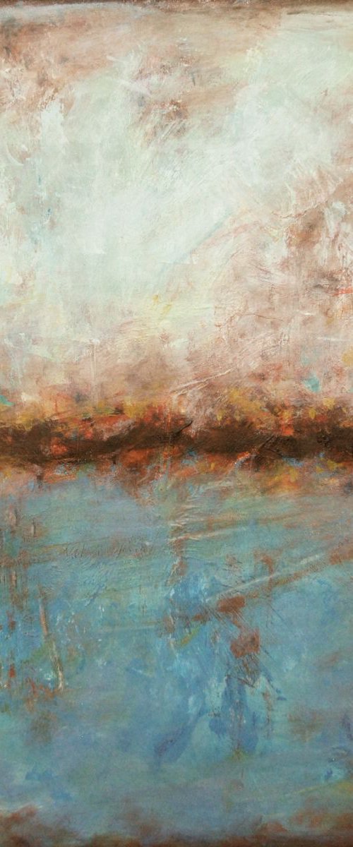 abstract rusty landscape by Vishalandra Dakur