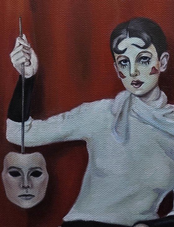 Under this mask, another mask