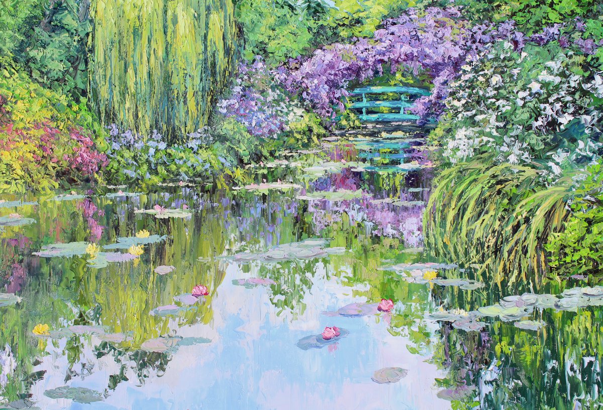 The Beauty Of Giverny by Kristen Olson Stone