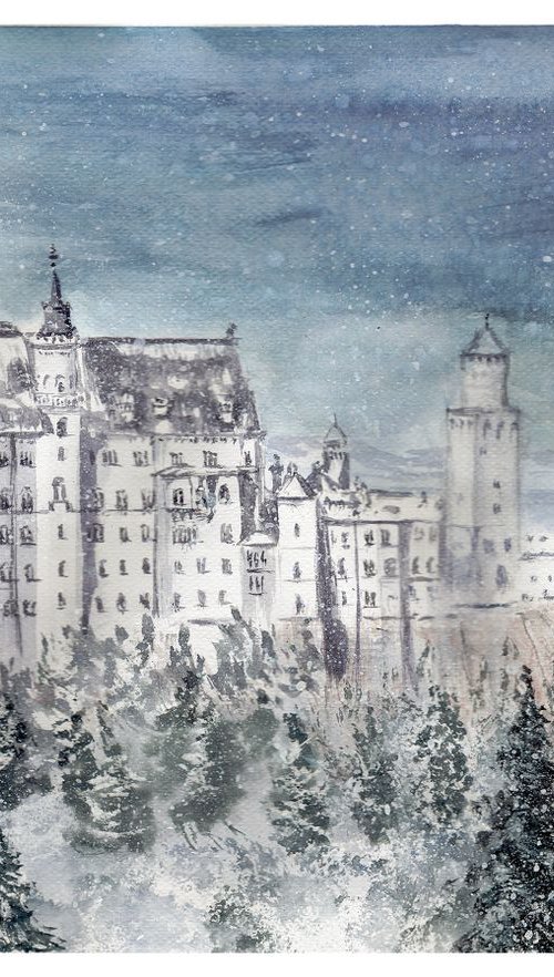 Neuschwanstein Castle by Yulia Schuster