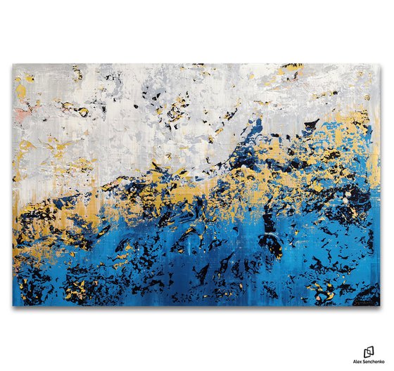150x100cm. / abstract painting / Abstract 2224