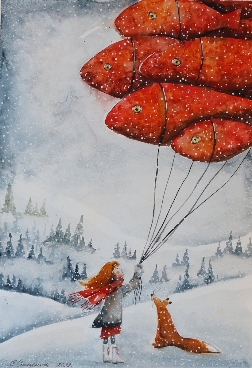 Let It Snow by Evgenia Smirnova