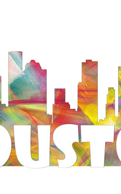 Houston Skyline MCLR2 by Marlene Watson