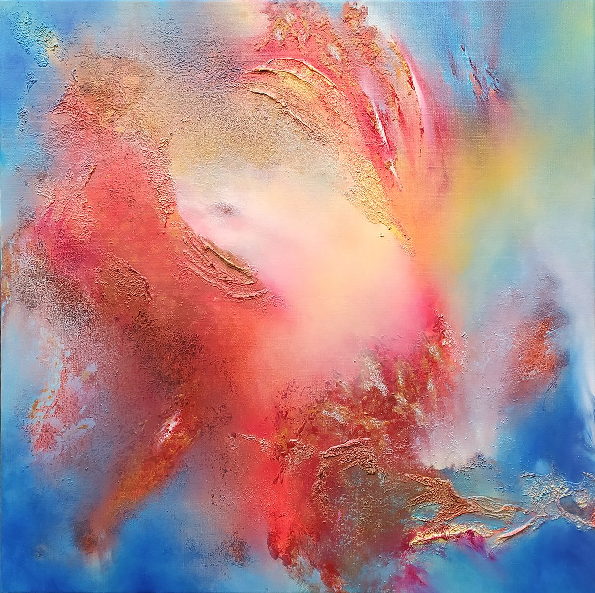 Amrutha By Eelke Van Hoof, 31 X 31, Artwork For Sale On Artfinder