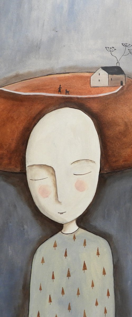 Thinking about home by Silvia Beneforti