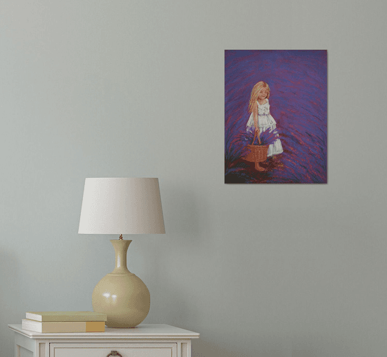 Lavender Charm /  ORIGINAL PAINTING