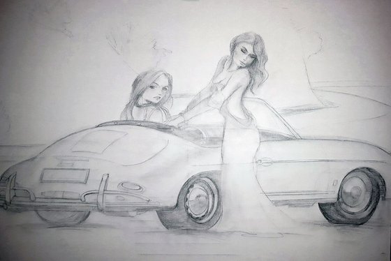 Women and muscle cars